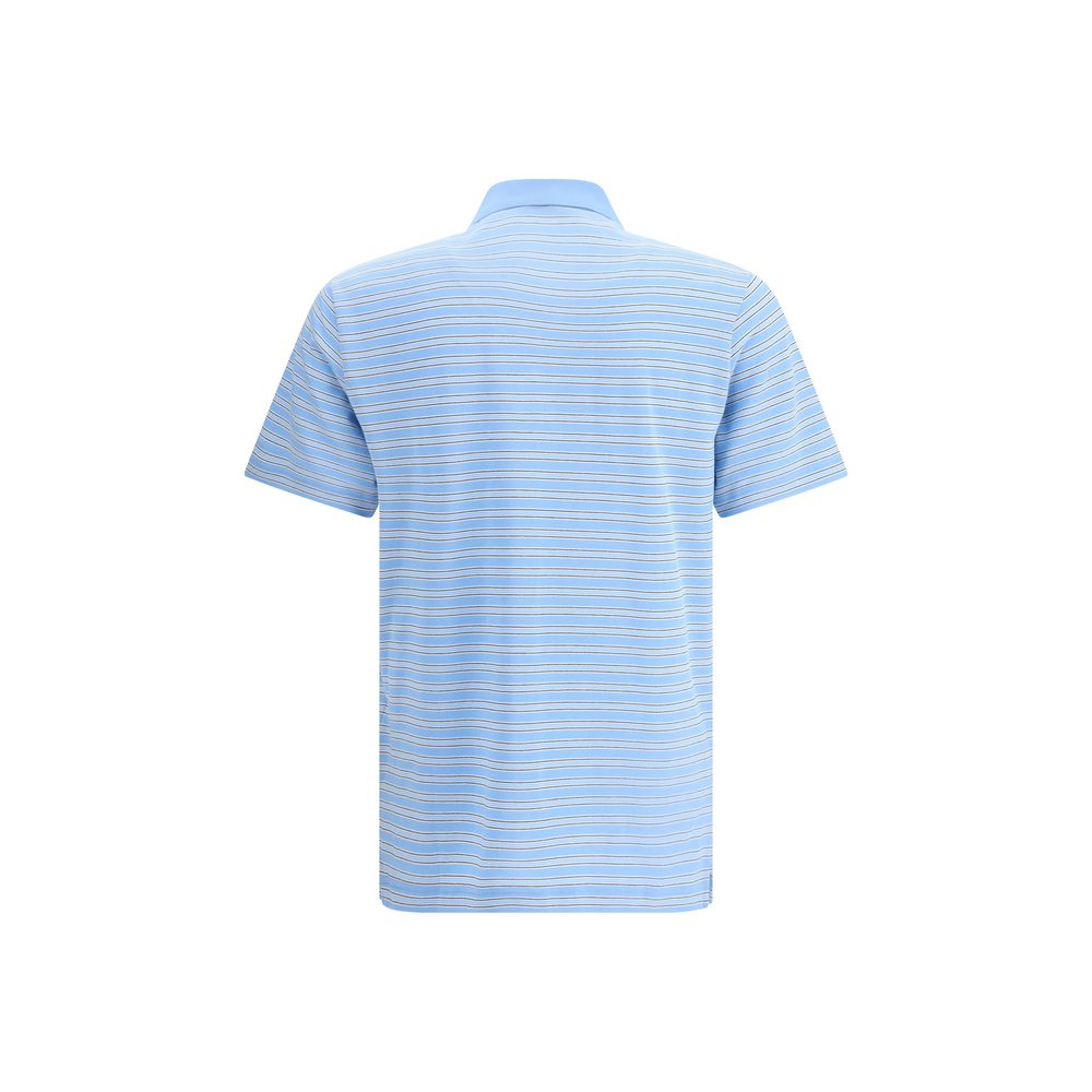 Pull polo rayé Prada