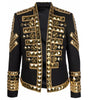 Balmain Black Acetate Men's Blazer