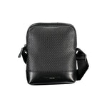 Sac à bandoulière noir élégant Calvin Klein avec détails contrastés