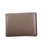 Portefeuille en cuir marron Calvin Klein