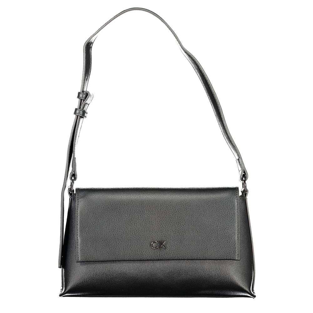 Sac à main en polyester noir Calvin Klein