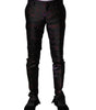 Dolce & Gabbana Multicolor Polyester Patterned Pants