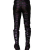 Dolce & Gabbana Multicolor Polyester Patterned Pants