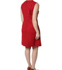Dolce & Gabbana Red Wool Sleeveless KneeLength A-line Dress