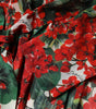 Dolce & Gabbana Multicolor Floral Long Sleeves V-neck Dress