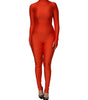 Dolce & Gabbana Red Nylon Turtleneck Bodycon Jumpsuit Dress