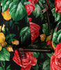 Dolce & Gabbana Multicolor Floral Puffer Hooded Jacket