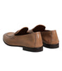 Brunello Cucinelli Brown Leather Loafer Dress Formal Shoes