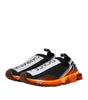 Dolce & Gabbana Black White Slip On Sorrento Sneakers Shoes