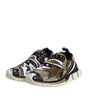 Dolce & Gabbana Multicolor Sorrento Low Top Sneakers Shoes