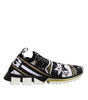 Dolce & Gabbana Multicolor Sorrento Low Top Sneakers Shoes