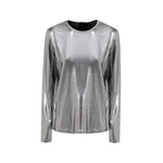 Chemise à manches longues en viscose grise Tom Ford