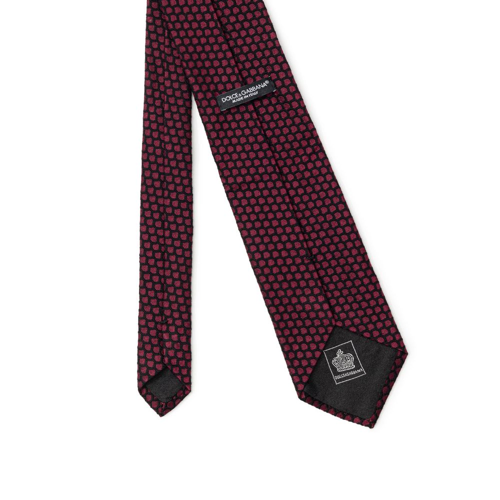 Cravates et nœud papillon en laine violette Dolce &amp; Gabbana