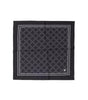 Dolce & Gabbana Black Silk Pocket Square