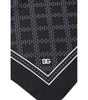 Dolce & Gabbana Black Silk Pocket Square