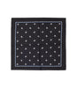 Dolce & Gabbana Black Silk Pocket Square