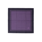 Dolce & Gabbana Purple Silk Pocket Square