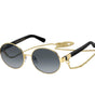 Marc Jacobs Gold Metal Sunglasses