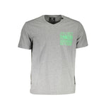 T-shirt Plein Sport en coton gris pour homme