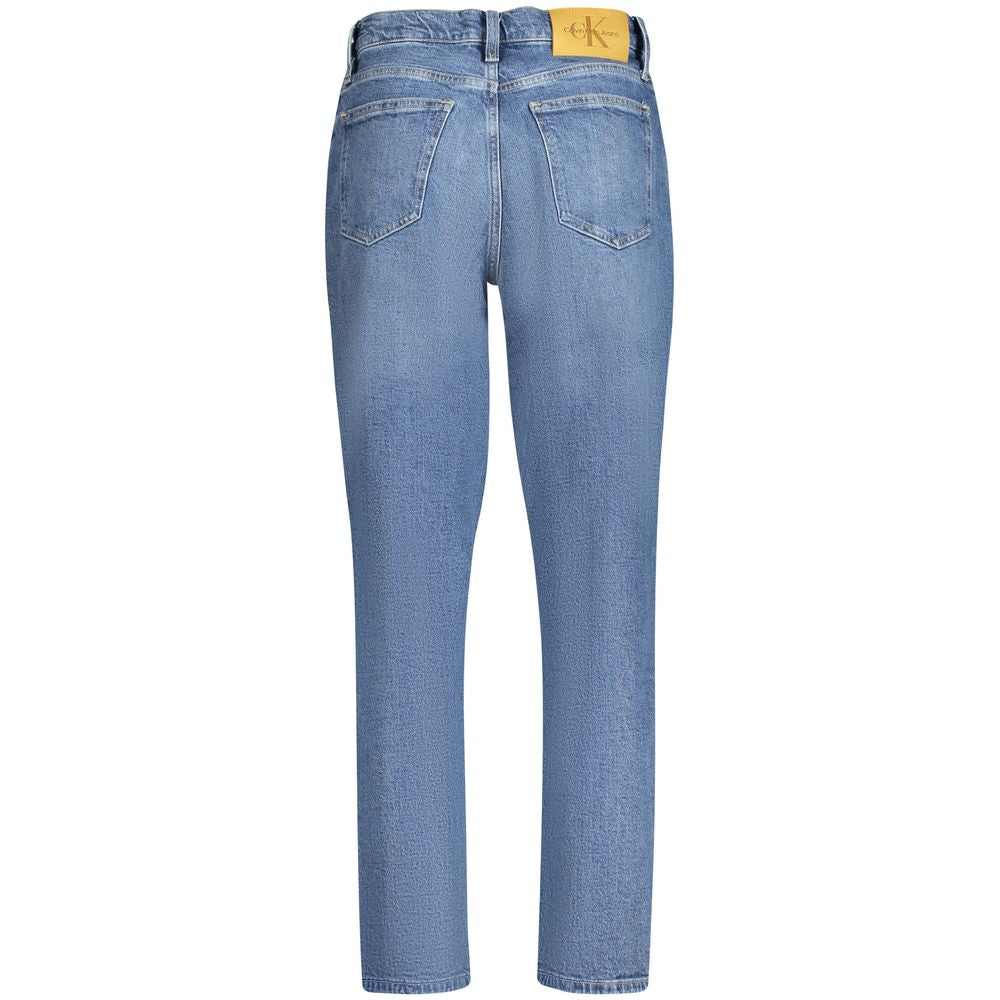 Jean et pantalon en coton bleu Calvin Klein
