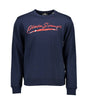 Plein Sport Blue Cotton Men Sweater