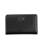 Portefeuille femme Calvin Klein en polyester noir