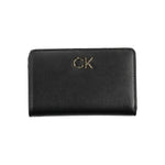 Portefeuille femme Calvin Klein en polyester noir