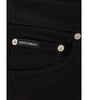 Dolce & Gabbana Black Cotton Jeans Denim