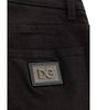 Dolce & Gabbana Black Cotton Jeans Denim