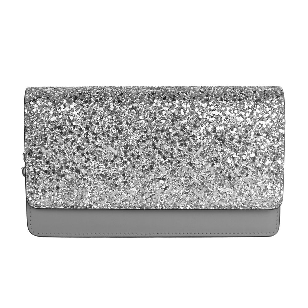 Sac bandoulière en cuir gris Maison Margiela