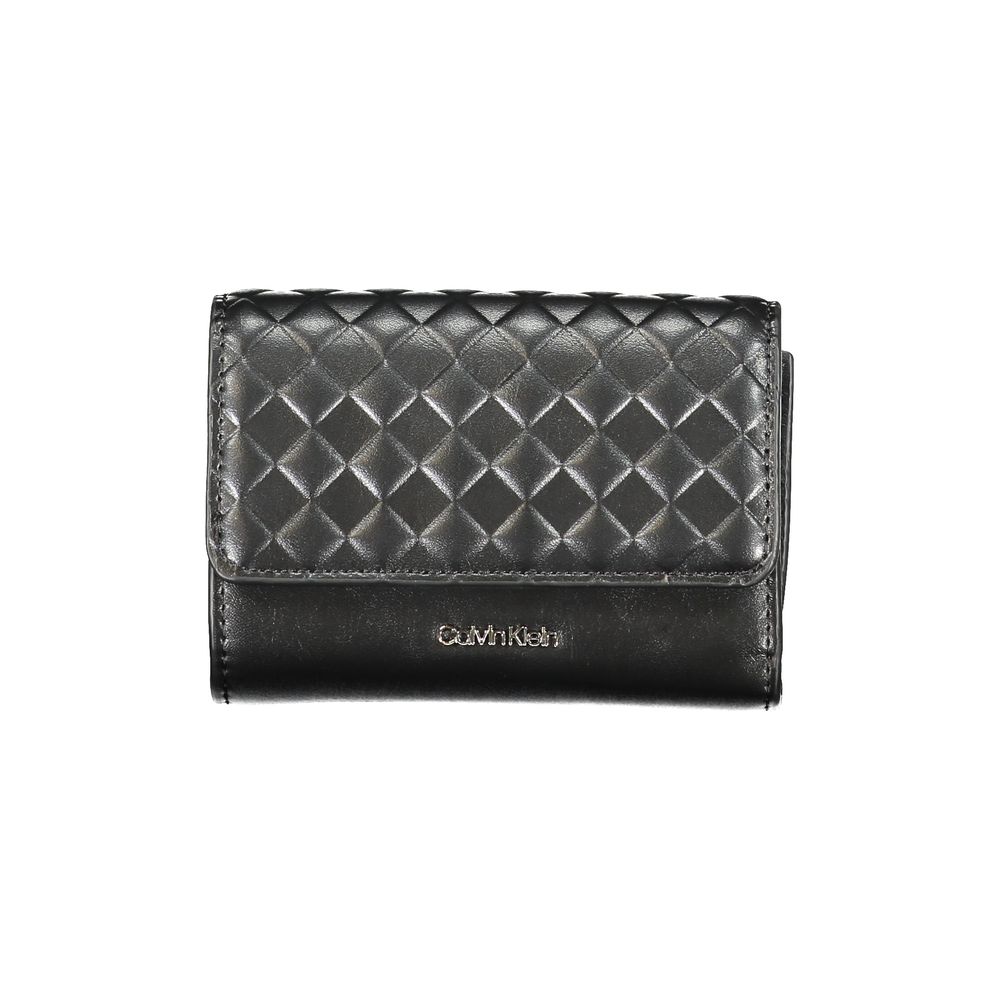 Portefeuille Calvin Klein en polyester noir