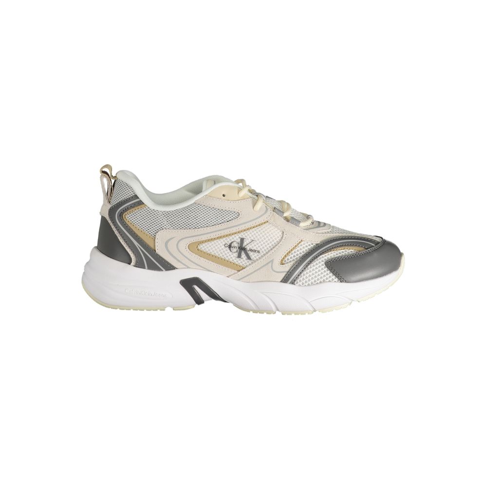 Baskets Calvin Klein en polyester beige