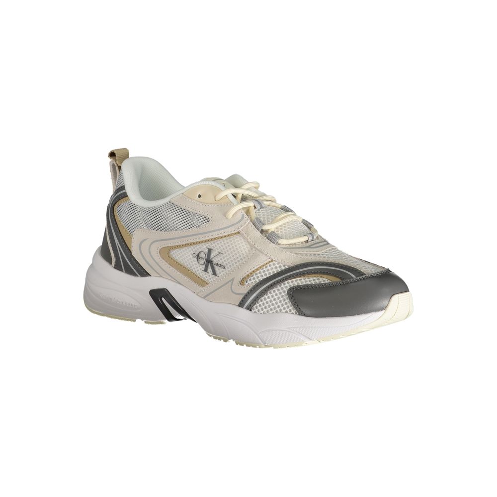 Baskets Calvin Klein en polyester beige