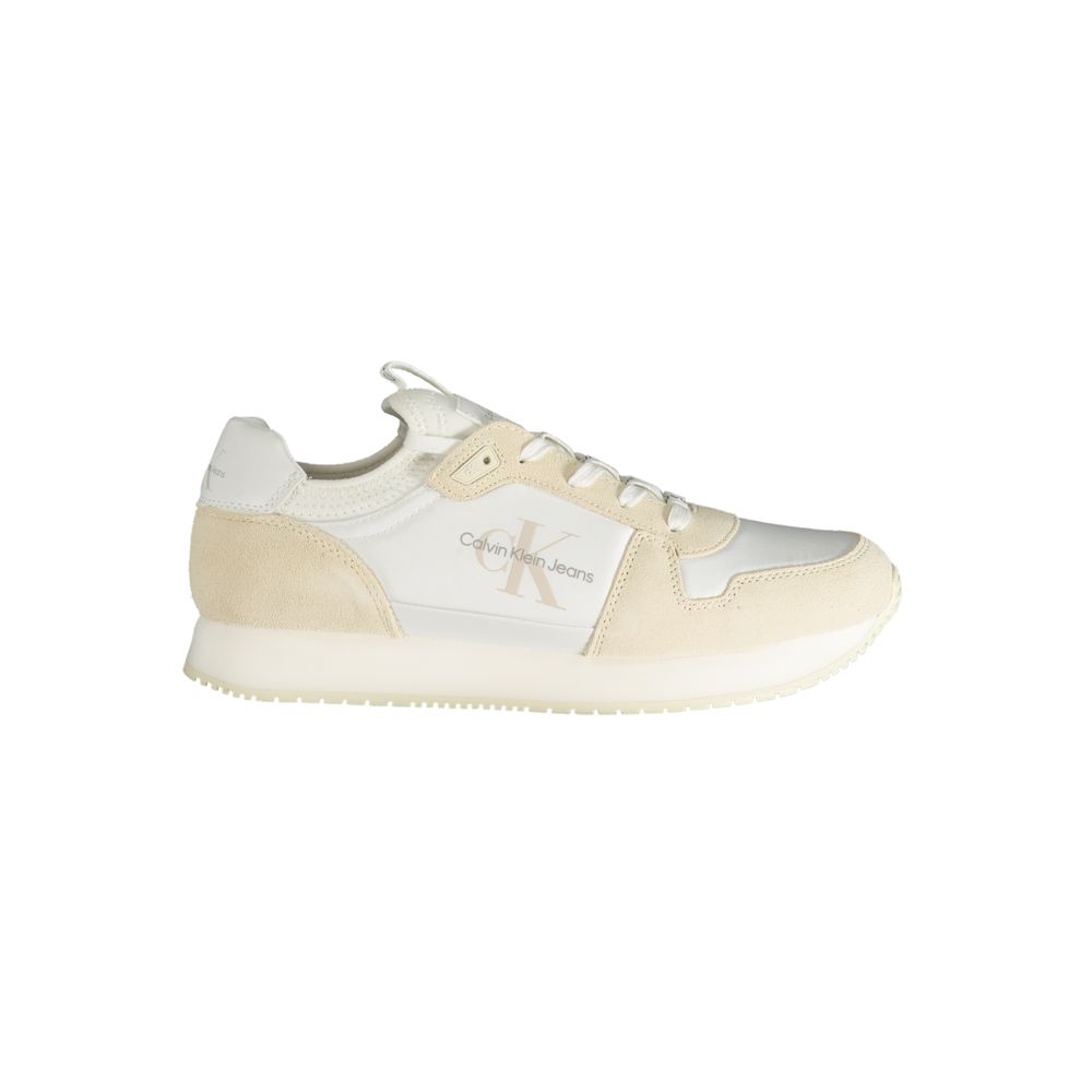 Baskets Calvin Klein en polyester blanc