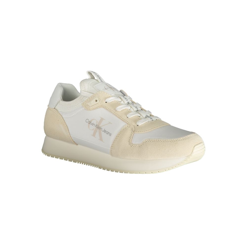 Baskets Calvin Klein en polyester blanc