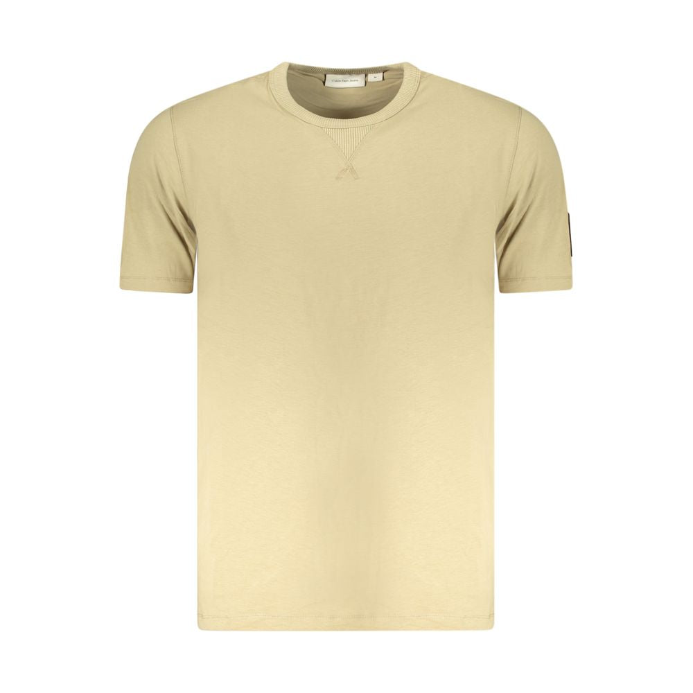 T-shirt homme en coton vert Calvin Klein