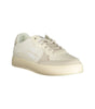 Baskets blanches élégantes Calvin Klein avec détails contrastés