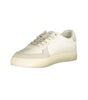 Baskets blanches élégantes Calvin Klein avec détails contrastés