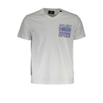 T-shirt homme en coton blanc Plein Sport