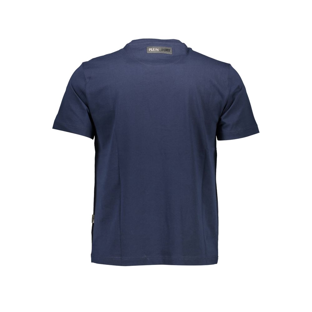 T-shirt Plein Sport en coton bleu pour homme