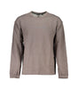 Calvin Klein Chic Brown Brushed Logo Sweatshirt