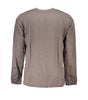 Calvin Klein Chic Brown Brushed Logo Sweatshirt