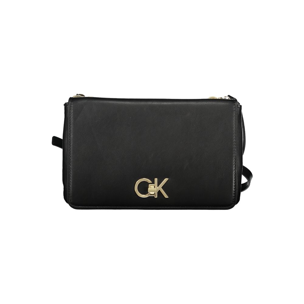 Sac à main en polyester noir Calvin Klein