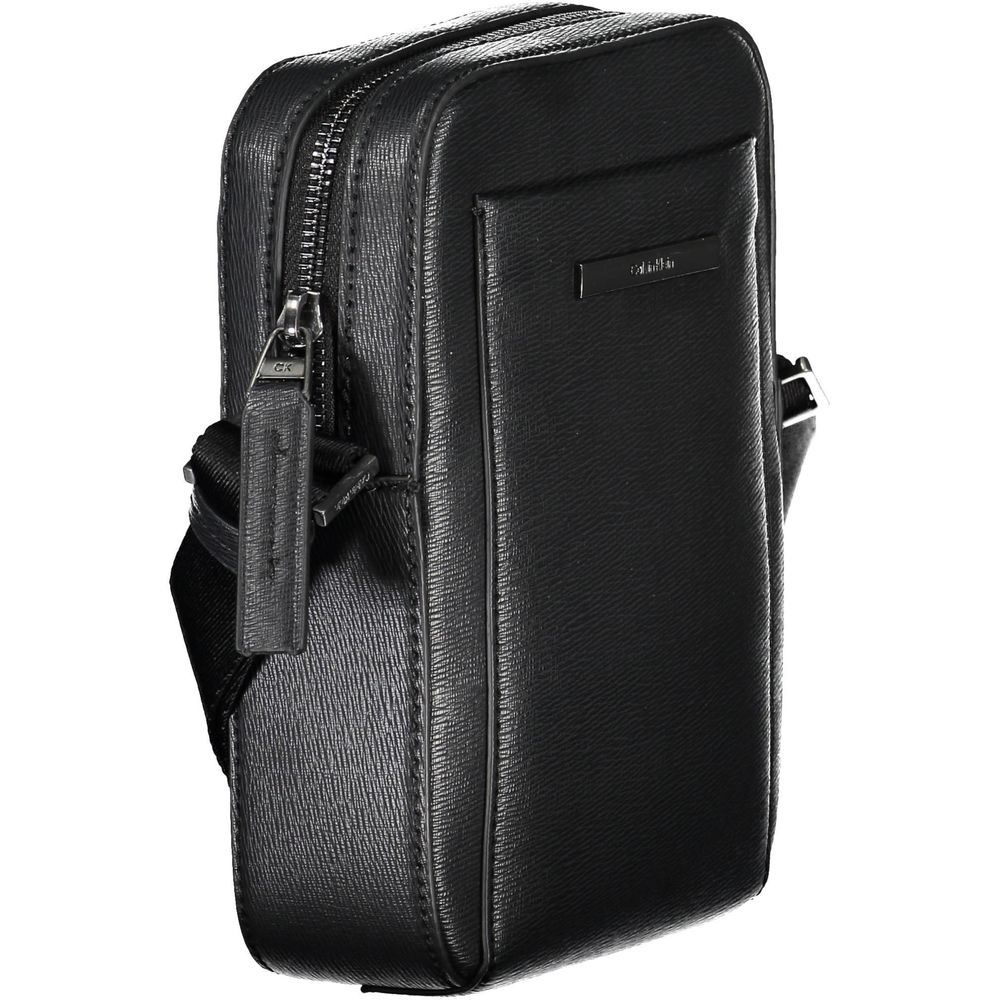 Sac à bandoulière noir élégant Calvin Klein avec détails élégants