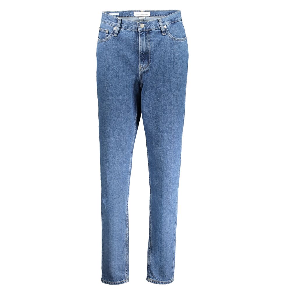 Jean et pantalon en coton bleu Calvin Klein