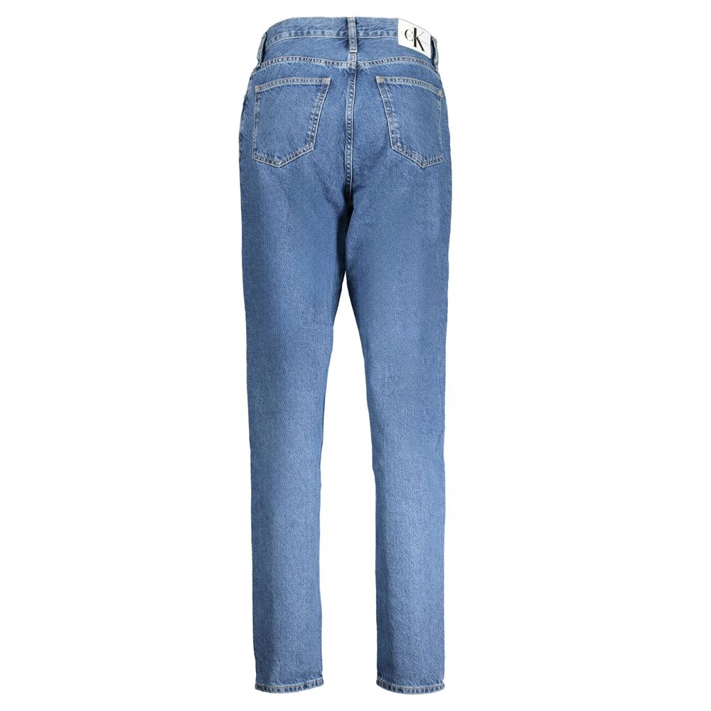 Jean et pantalon en coton bleu Calvin Klein