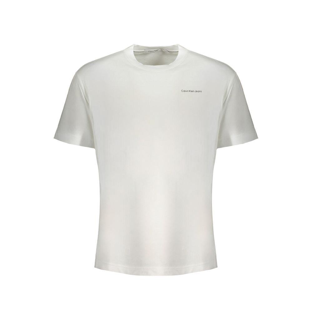T-shirt en coton blanc Calvin Klein