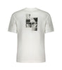 T-shirt en coton blanc Calvin Klein