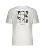T-shirt en coton blanc Calvin Klein