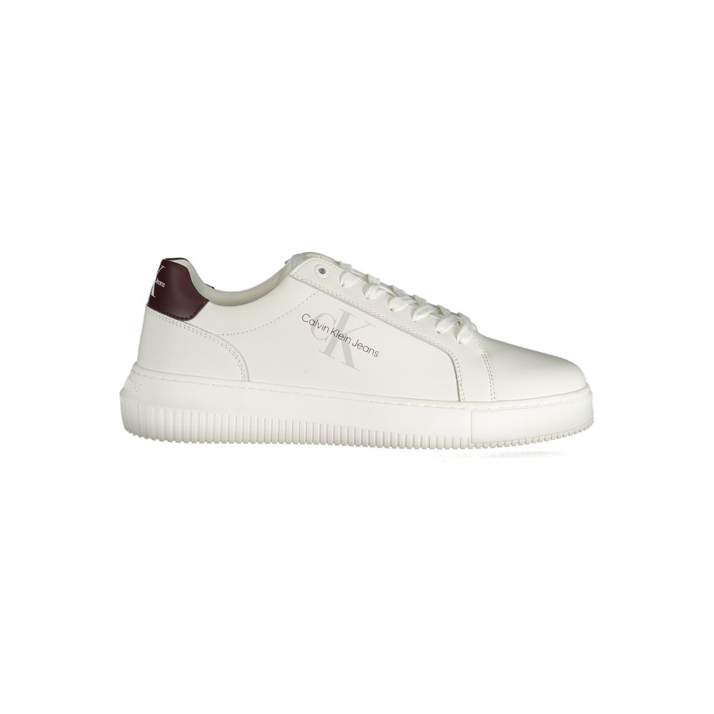 Baskets Calvin Klein en polyester blanc